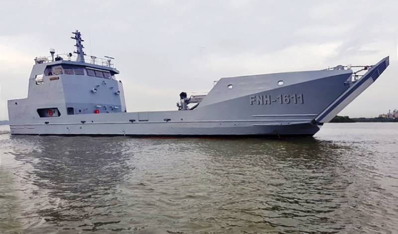 Buque logístico "Gracias a Dios" hecho por COTECMAR para la Fuerza Naval de Honduras. Buque logístico "Gracias a Dios" hecho por COTECMAR para la Fuerza Naval de Honduras.