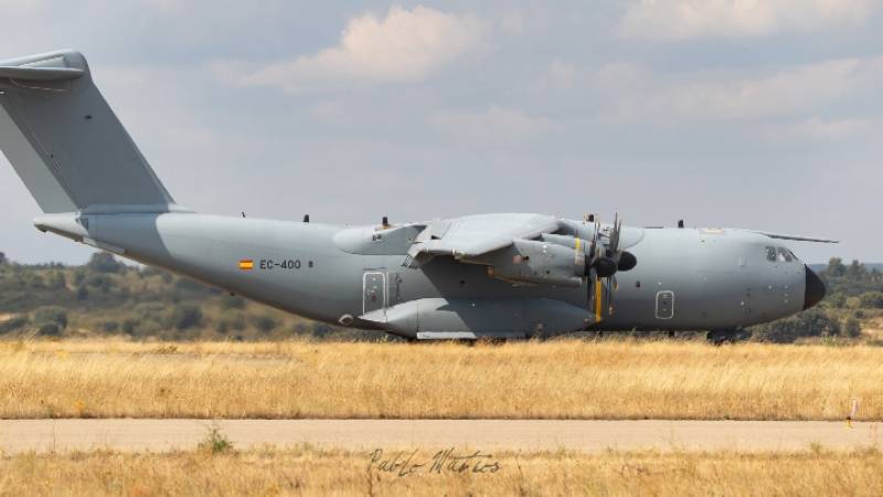 El vuelo lo ha realizado directamente desde la factor�a de Airbus DS de Sevilla.�