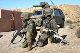 En las unidades legionarias sobresale la m�s que perfecta integraci�n de las diferentes capacidades de fuego aportadas por sistemas personales y colectivos.