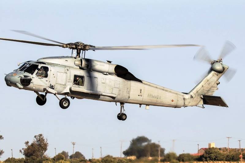 Los SH-60F fueron previamente usados por la US Navy de Estados Unidos. 