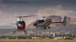 Las labores de adiestramiento del Ala 78, as� como los entrenamientos de la Patrulla Aspa, se llevan a cabo en la Base A�rea de Armilla, a escasos kil�metros de la ciudad de Granada.