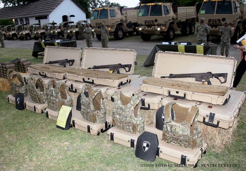 675 chalecos antibalas nivel IV y 24 fusiles de tirador especial, buenas adquisiciones.