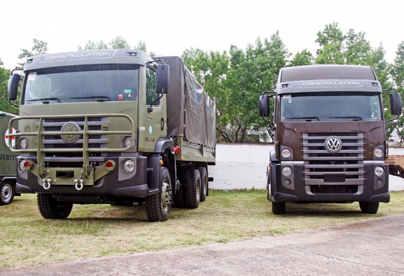 Camiones Volkswagen Constellation 32.360 V TRONIC 4X2 no podan faltar.