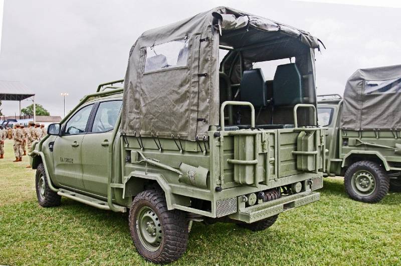 Continan las entregas de las FORD RANGER militarizadas.