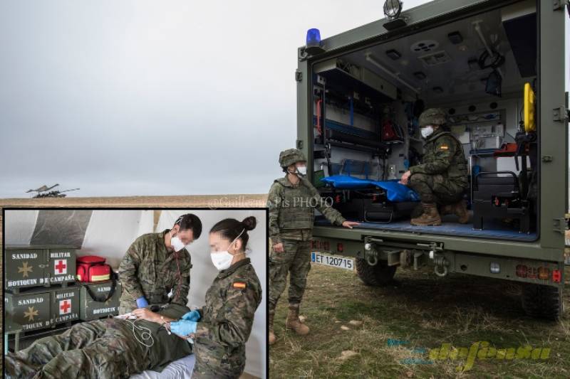 Por supuesto y como en cualquier ejercicio de esta índole, los servicios médicos están siempre presentes. A este operativo hay que sumar además los servicios de extinción de incendios. Por supuesto y como en cualquier ejercicio de esta índole, los servicios médicos están siempre presentes. A este operativo hay que sumar además los servicios de extinción de incendios.
