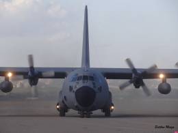 El TK10-06 en su �ltimo despegue desde la base a�rea de Zaragoza el pasado jueves 17 de diciembre de 2020. 