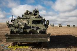 Nos desplazamos hasta el campo de maniobras de Valladolid para acompa�ar al Batall�n de Zapadores VII perteneciente a la BRIGADA GALICIA VII.