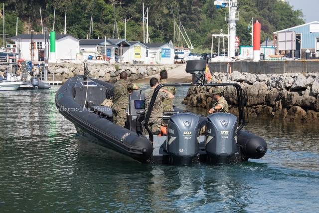 Durante el mes de Junio, en torno a una treintena de efectivos del MOE, se desplazaron a las costas C�ntabras para llevar a cabo el ejercicio "Galerna 21".