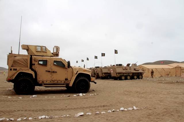 Vehículo Blindado LAV II Caimán (8x8) de la Fuerza de Infantería de Marina. Vehículo Blindado LAV II Caimán (8x8) de la Fuerza de Infantería de Marina.