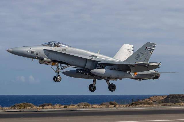 F-18 del Ejército del Aire F-18 del Ejército del Aire