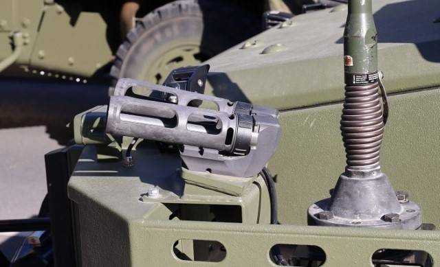 El “Neton” Mk2 cuenta con un sistema de lanzamiento de fumígenos. El “Neton” Mk2 cuenta con un sistema de lanzamiento de fumígenos.