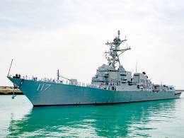 Llegada USS Paul Ignatius a Rota