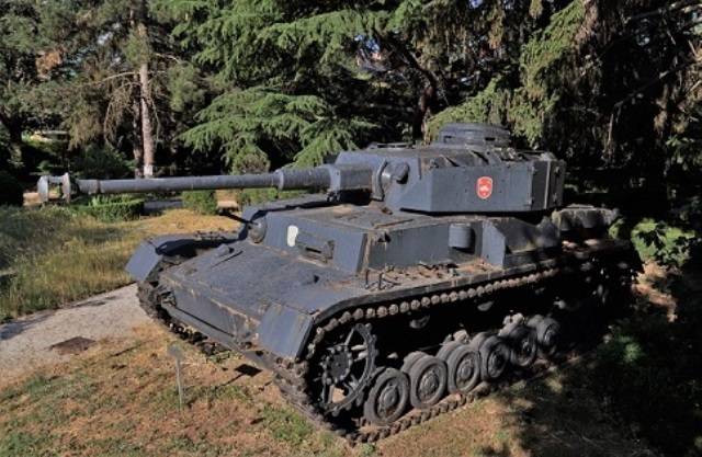 Tanque Panzer IV expuesto en Burgos. (Julio Maíz) 