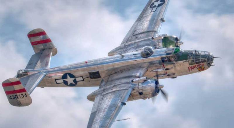 B-25 BOMBER “PANCHITO” B-25 BOMBER “PANCHITO”