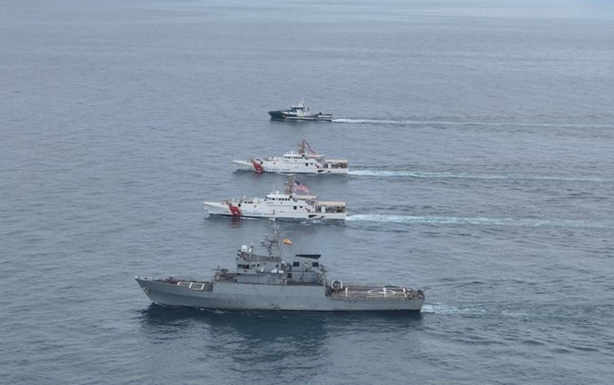 Cuatro de las unidades participantes en el foro NACGF el pasado día 4 de julio Cuatro de las unidades participantes en el foro NACGF el pasado día 4 de julio