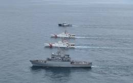 Cuatro de las unidades participantes en el foro NACGF el pasado da 4 de julio