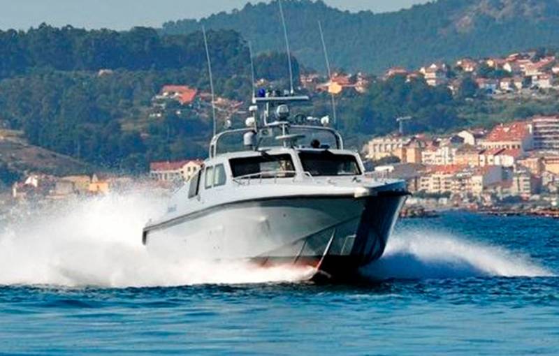 Una patrullera interceptora de la clase Rodman 55 (Rodman) Una patrullera interceptora de la clase Rodman 55 (Rodman)