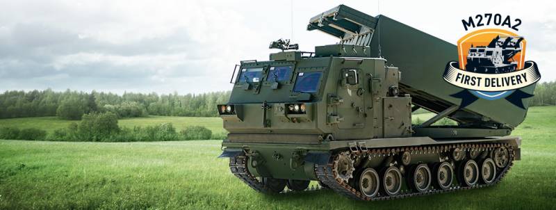El primer lanzacohetes m�ltiple M270A2 entregado al U.S. Army (Lockheed Martin)