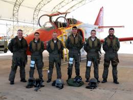 ltimo vuelo del C-101 de la Academia General del Aire del Ejrcito del Aire y del Espacio.