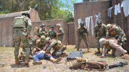 La Armada de Mxico en su participacin en el ejercicio multinacional RIMPAC 2022.