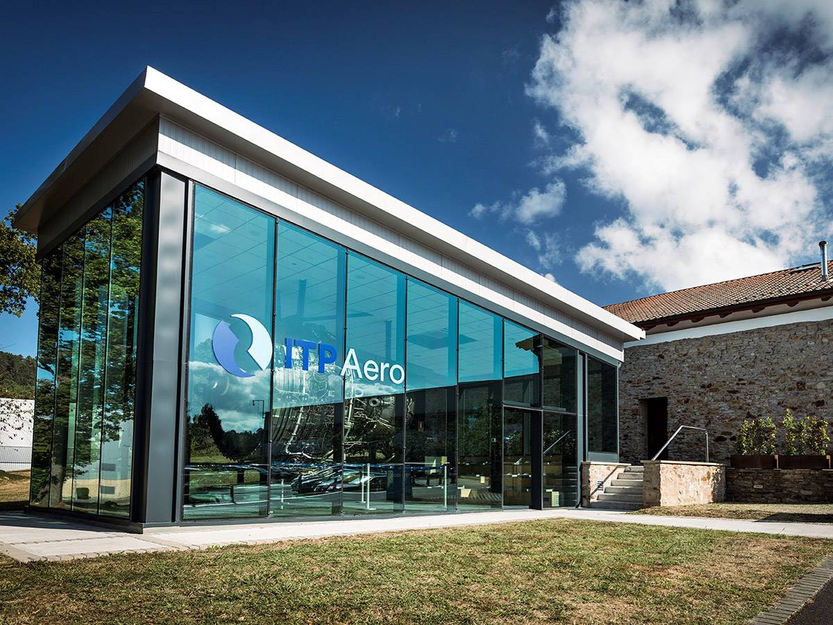 Edificio de ITP Aero en Zamudio.