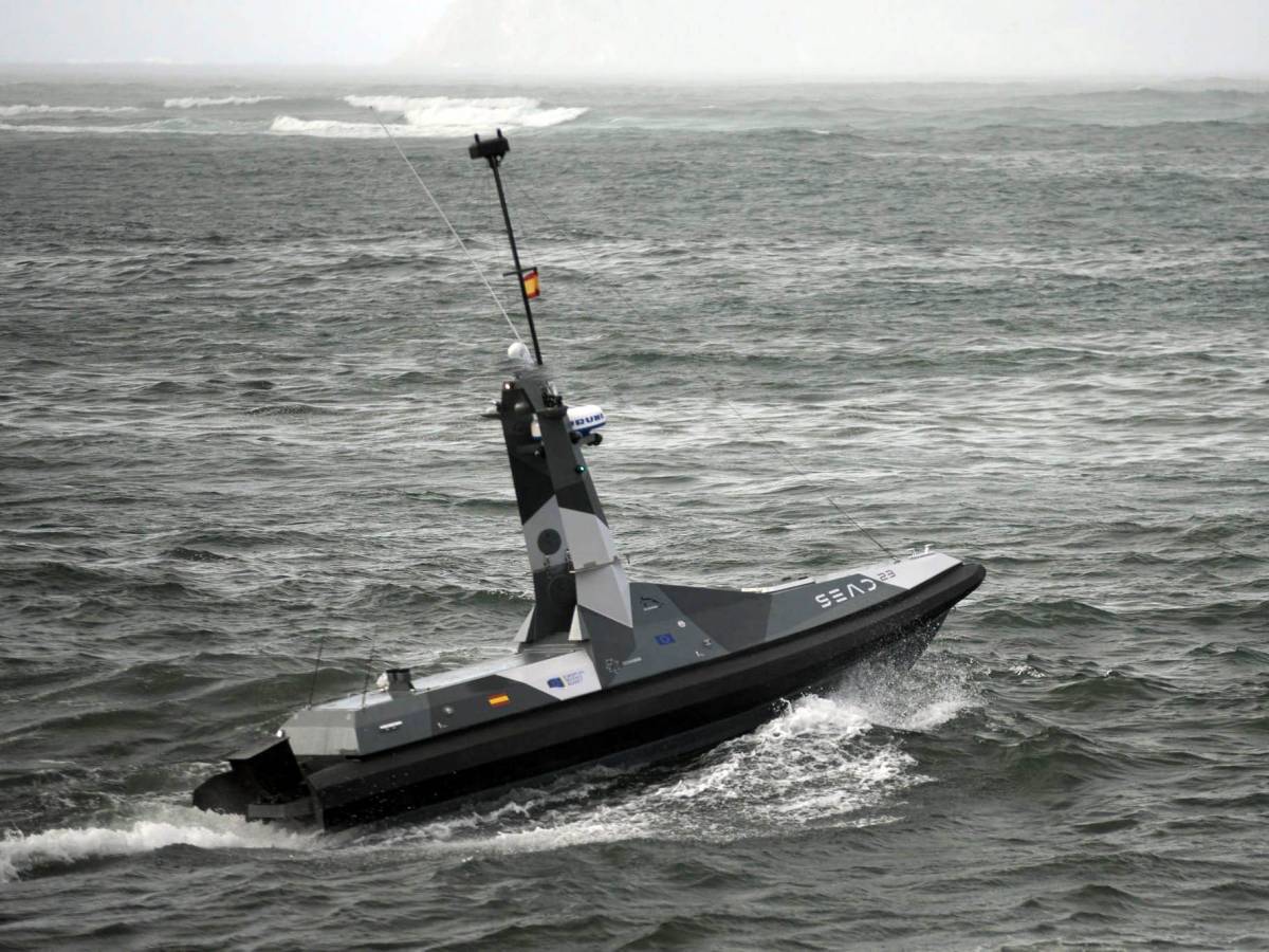 USV.- Varias empresas y organizaciones españolas cooperan en el proyecto Sead 23 de Seadrone que tiene muchas aplicaciones en el entorno naval militar. USV.- Varias empresas y organizaciones españolas cooperan en el proyecto Sead 23 de Seadrone que tiene muchas aplicaciones en el entorno naval militar.