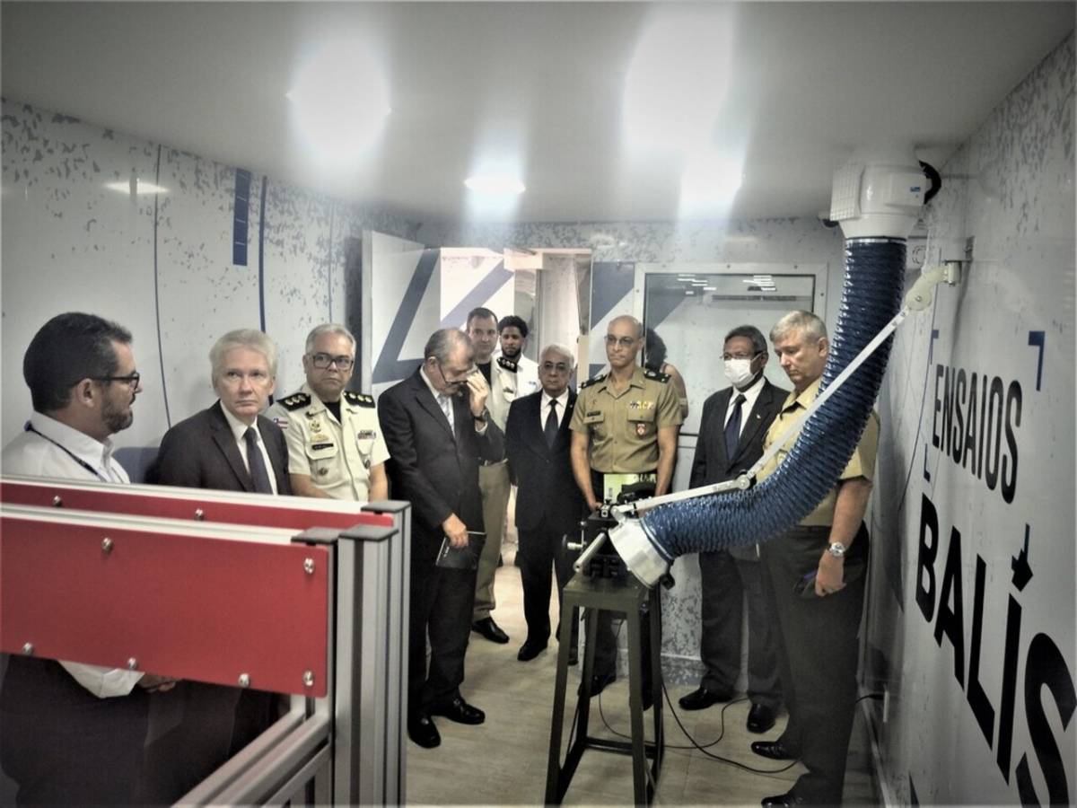 Laboratorio de ensayos balísticos de las regiones Norte y Nordeste Laboratorio de ensayos balísticos de las regiones Norte y Nordeste