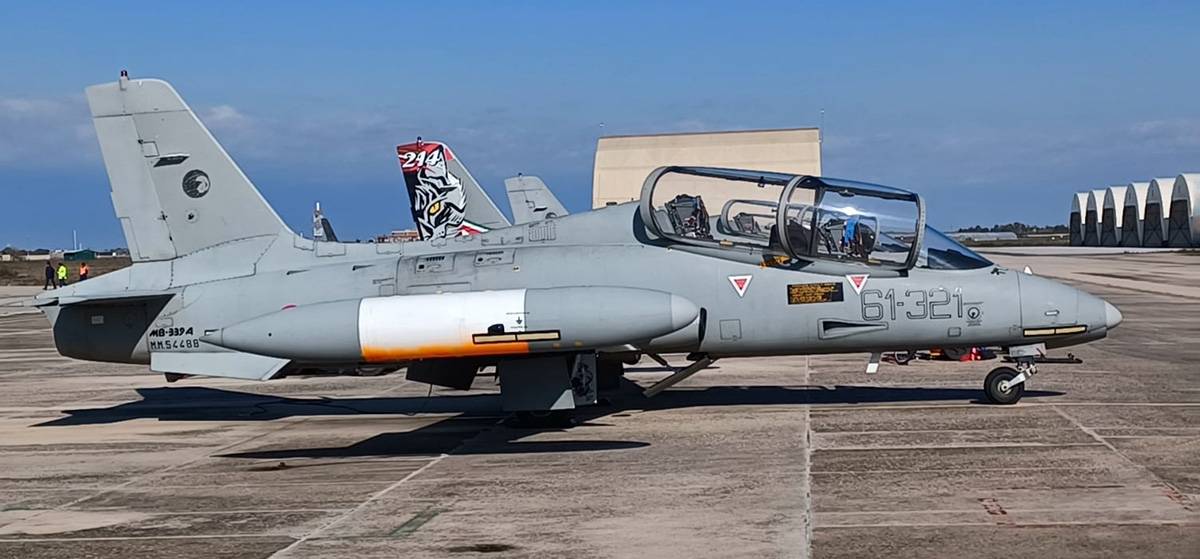 La ITFS tiene operacionales 3 tipos de reactores: MB-339A, MB-339CD y M-346A, a los que se sumaran M-345  a finales de este ao.