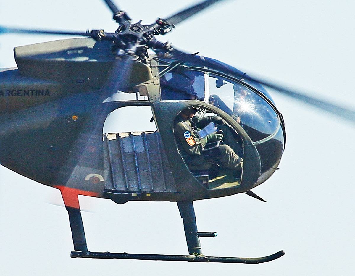 Los H-500 y sus pilotos dieron todo de sí. Los H-500 y sus pilotos dieron todo de sí.