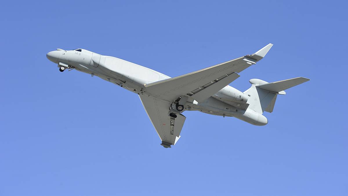 Italia contar con cuatro de estos aviones para misiones especiales de origen israel (Aeronautica Militare)