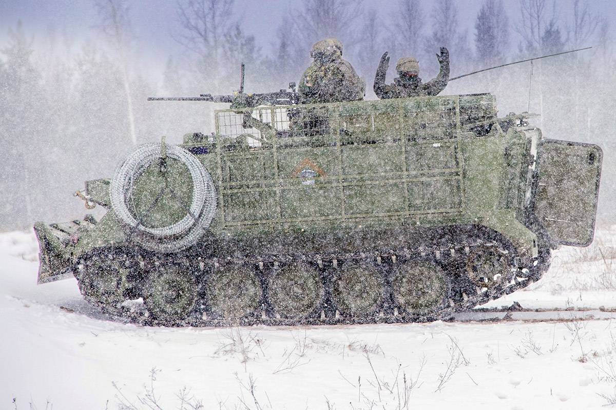 La Brigada Aragón desplegada en Letonia (Ejército de Tierra) La Brigada Aragón desplegada en Letonia (Ejército de Tierra)