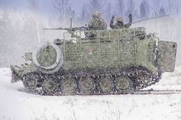 La Brigada Aragn desplegada en Letonia (Ejrcito de Tierra)