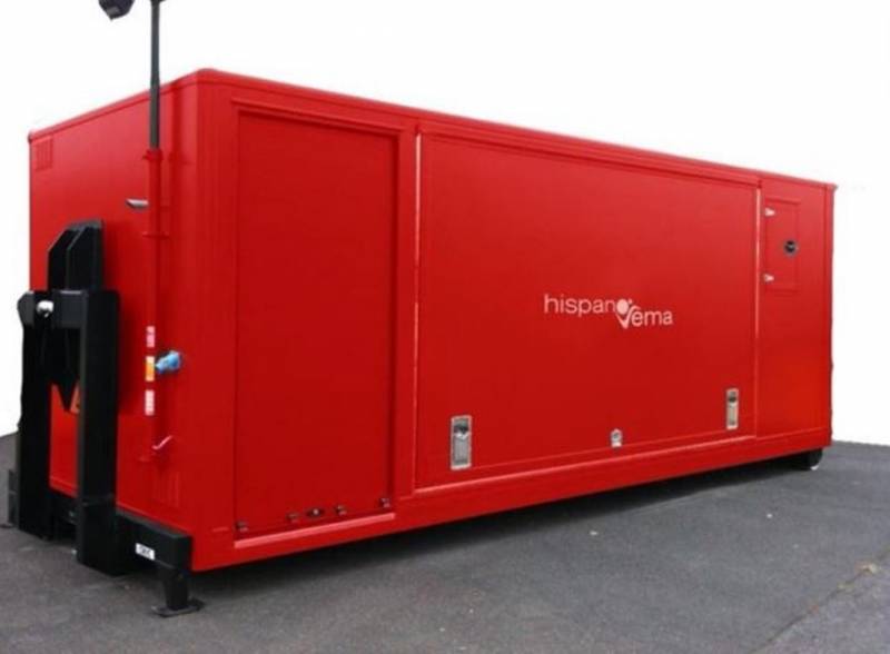 La estacin de descontaminacin de personas (Hispano Vema)