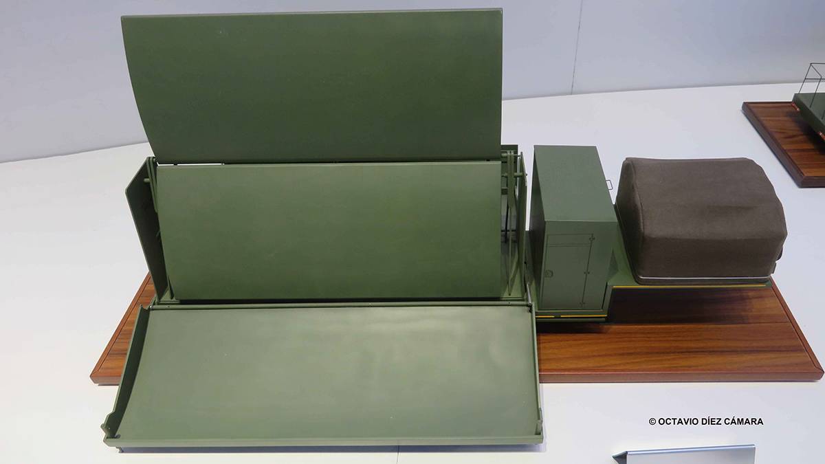 La antena doble receptora del radar MSRC tiene una capacidad de localizar objetivos en un rango de distancias de hasta 600 kilómetros o más allá. (Octavio Díez Cámara) La antena doble receptora del radar MSRC tiene una capacidad de localizar objetivos en un rango de distancias de hasta 600 kilómetros o más allá. (Octavio Díez Cámara)