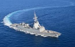 La fragata ��lvaro de Baz�n�. (foto Armada espa�ola)