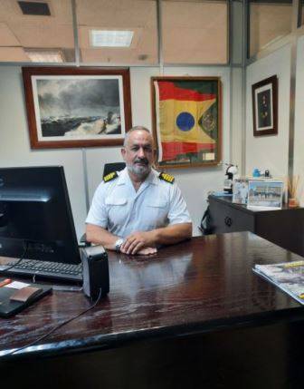 El Capitán de Navío D. Lorenzo Gamboa Pérez-Pardo, Director del Archivo Histórico de la Armada y Subdirector del Departamento de Archivos Navales en el Instituto de Historia y Cultura Naval de la Armada (Armada)