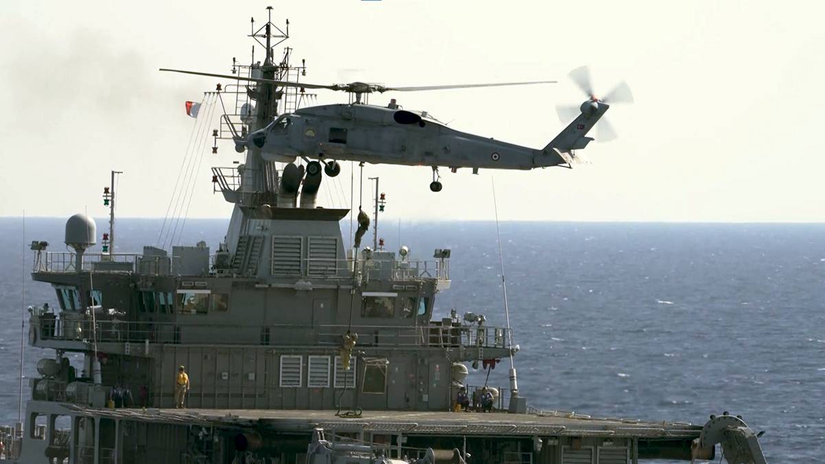 Ejercicio Dynamic Mariner 22 en Turquía Ejercicio Dynamic Mariner 22 en Turquía