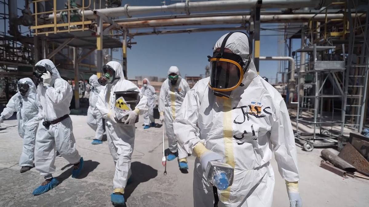 Ejercicio conjunto de la OTAN y las Naciones Unidas demostrando nuevas capacidades de Jordania para luchar contra las amenazas radiol�gicas. Foto: OTAN