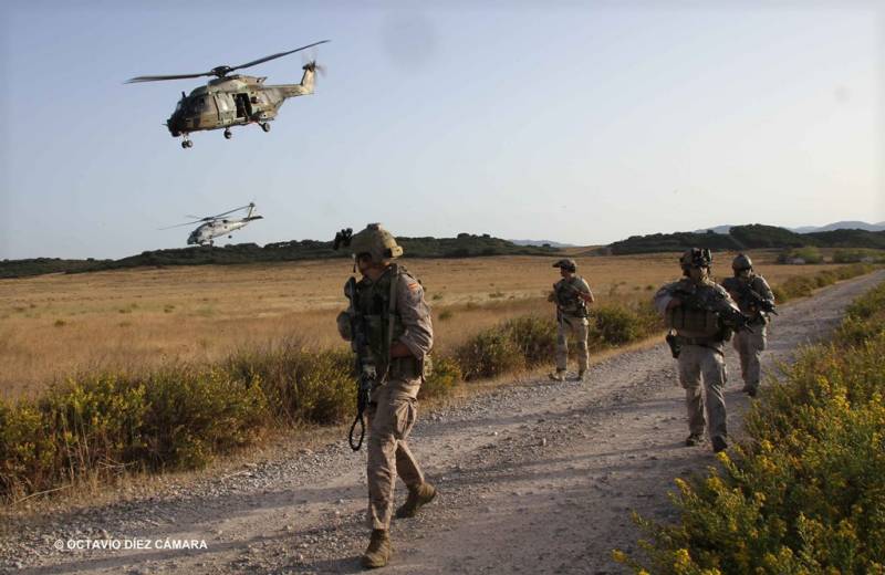 La operación de liberación HRO de rehenes civiles españoles ha sido el punto álgido de SOFEX 2022. (Octavio Díez Cámara) La operación de liberación HRO de rehenes civiles españoles ha sido el punto álgido de SOFEX 2022. (Octavio Díez Cámara)