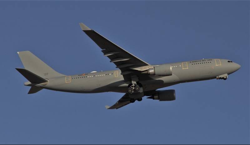 Uno de los dos Airbus A330 encuadrados en el 45 Grupo de Fuerzas Aéreas. (Julio Maíz) Uno de los dos Airbus A330 encuadrados en el 45 Grupo de Fuerzas Aéreas. (Julio Maíz)