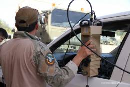 El ROVER 6 del EZAPAC fue usado durante el reciente ejercicio SOFEX-22 desarrollado en el noroeste espa�ol. (Octavio D�ez C�mara)