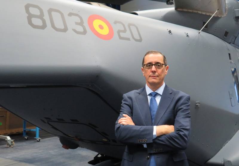 Fernando Lombo, Consejero Delegado de Airbus Helicopters Espaa (foto Airbus).