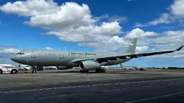 El primero de los dos Airbus A330-200 de la Fuerza Area Brasilea.