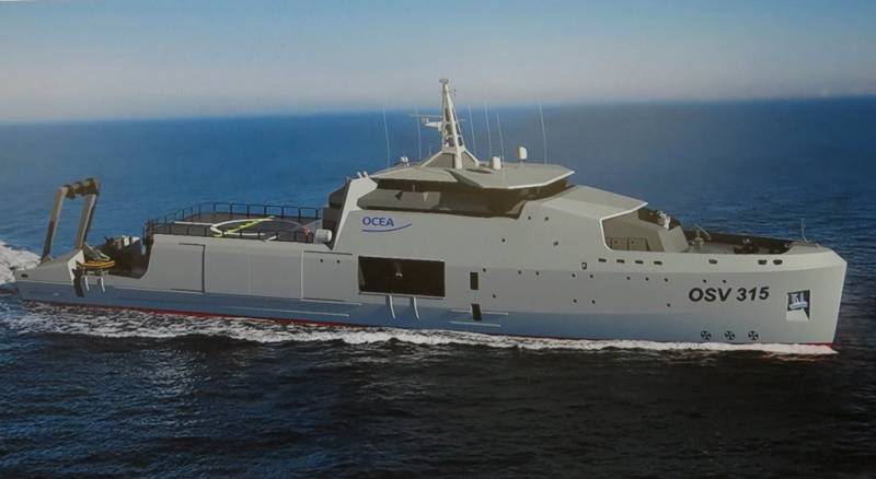 El OCEA OSV 315 es una apuesta moderna y eficaz para cubrir varios cometidos navales empleando una misma plataforma. (Octavio Díez Cámara) El OCEA OSV 315 es una apuesta moderna y eficaz para cubrir varios cometidos navales empleando una misma plataforma. (Octavio Díez Cámara)