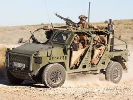 Un �Neton� ejecutando una maniobra evasiva durante una rotura de contacto. (Esteban Maiza)