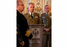 Acto de toma de posesión del teniente general Alejandro Escámez como SEJEME (Foto Ejército de Tierra)