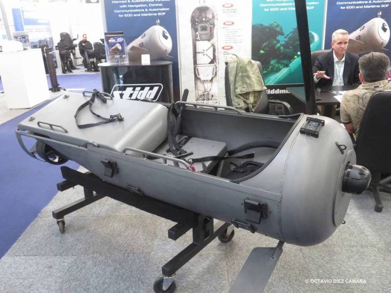 El nuevo minisubmarino DPD3 de Stidd ha sido mejorado en muchas de sus áreas y funcionalidades. (Octavio Díez Cámara) El nuevo minisubmarino DPD3 de Stidd ha sido mejorado en muchas de sus áreas y funcionalidades. (Octavio Díez Cámara)