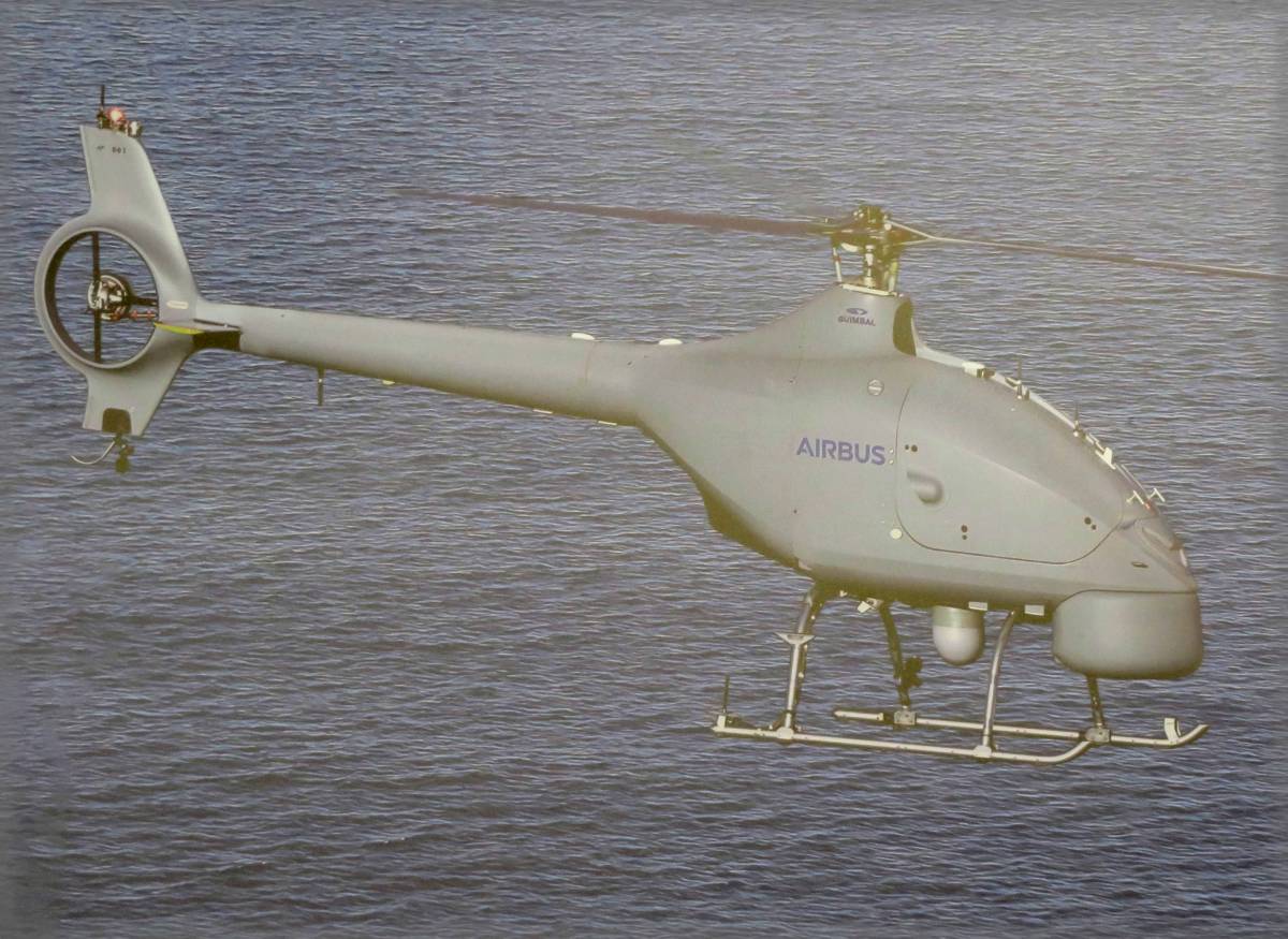 En 2023 van a iniciarse pruebas intensas del helicptero no tripulado VSR700 (Airbus) 