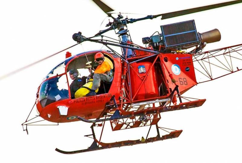 Helicóptero Lama de la Fuerza Aérea Argentina Helicóptero Lama de la Fuerza Aérea Argentina