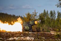 Uno de los M270 finlandeses (Ej�rcito de Tierra finland�s)